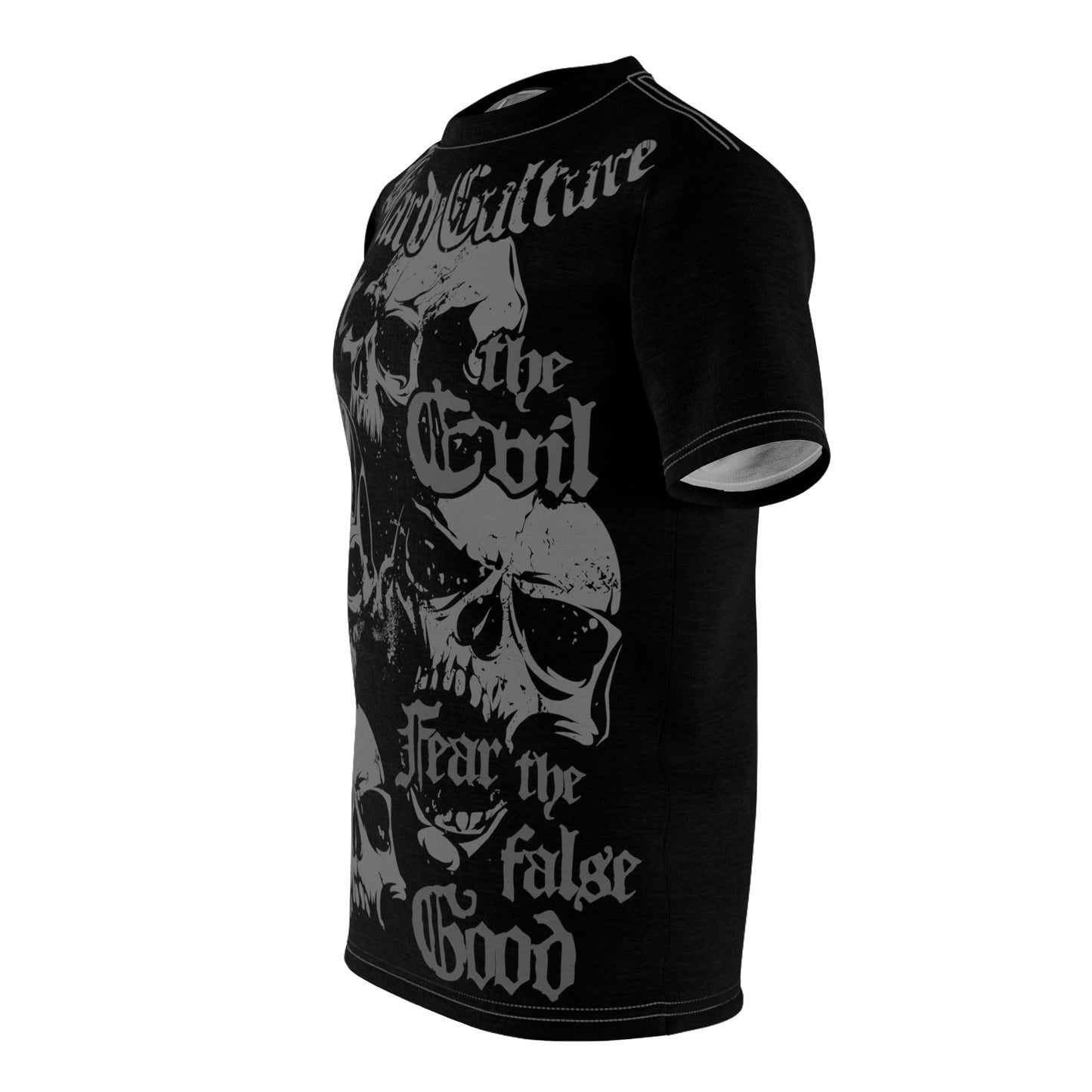 Allover T-Shirt: Bastard Culture Don't fear the Evil Fear the false Good