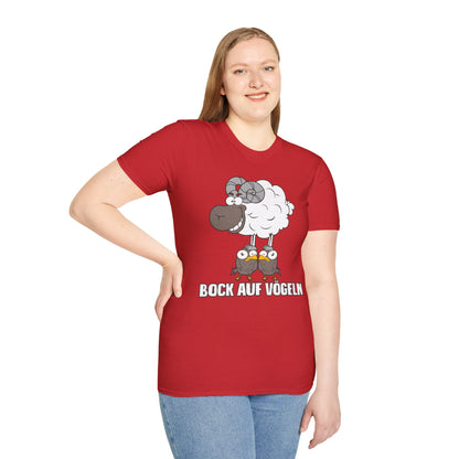 T-Shirt Bock auf Vögeln