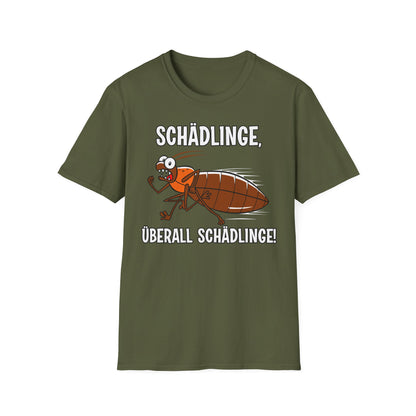 T-Shirt Schädlinge, überall Schädlinge
