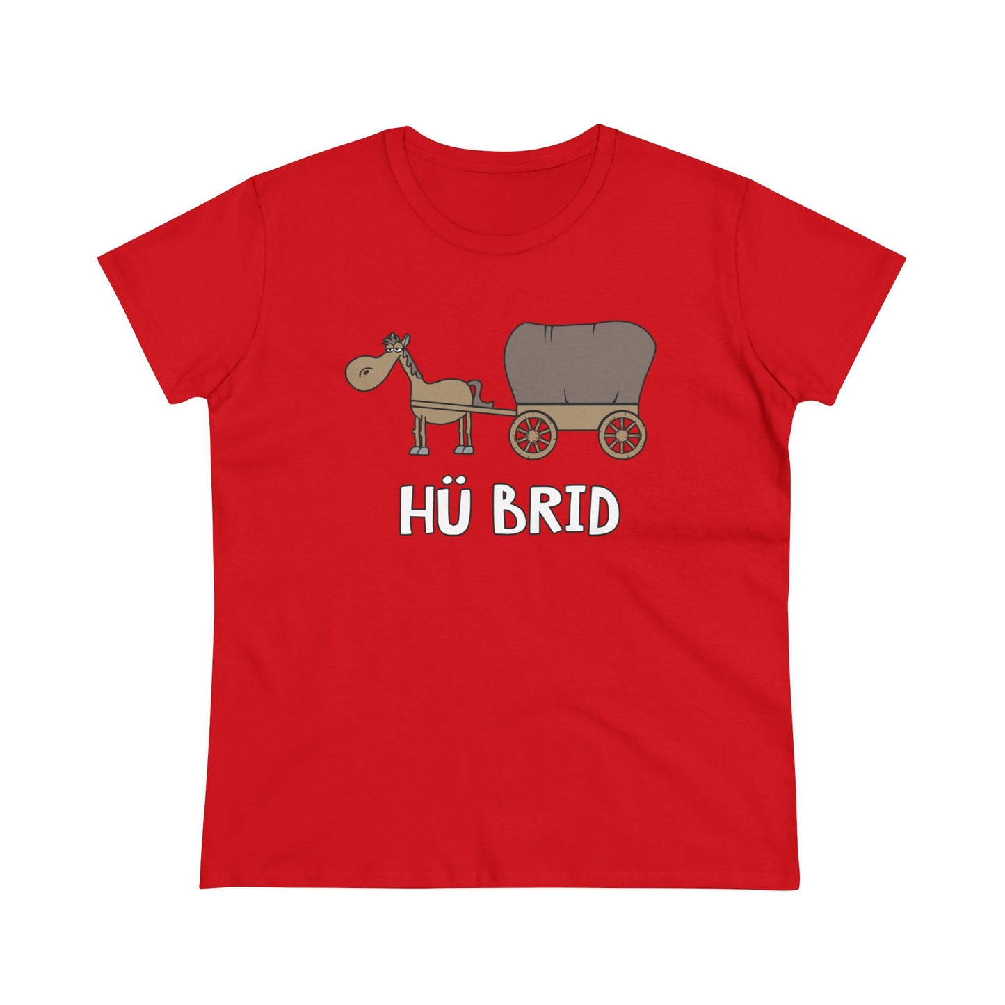 Damen T-Shirt Hü Brid