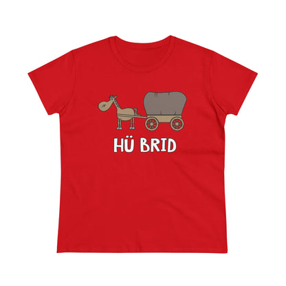 Damen T-Shirt Hü Brid