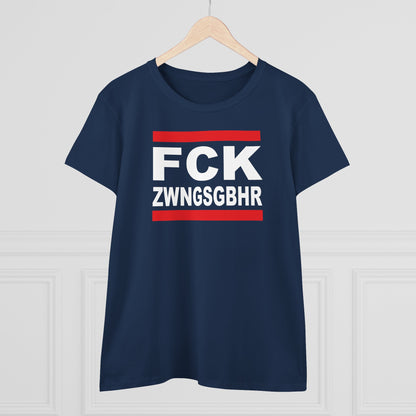 Damen T-Shirt FCK ZWNGSGBHR