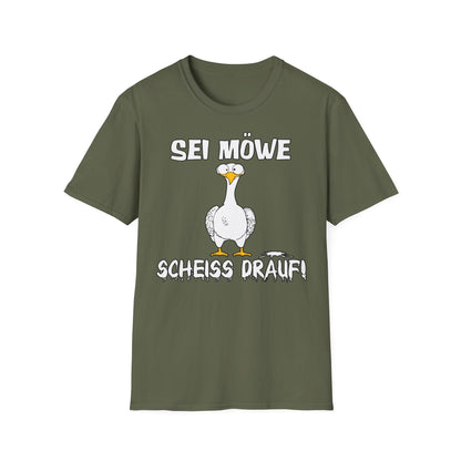 T-Shirt Sei Möwe scheiss drauf