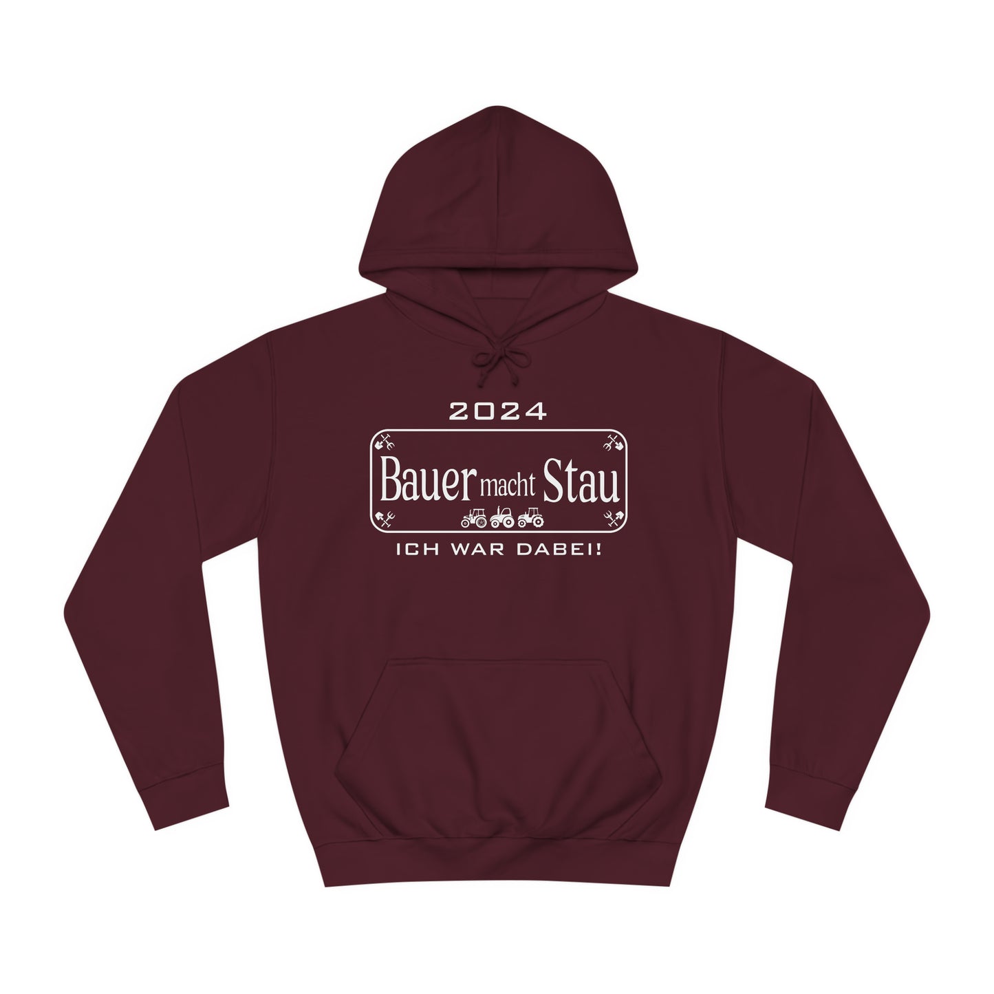 Unisex Hoodie Bauer macht Stau