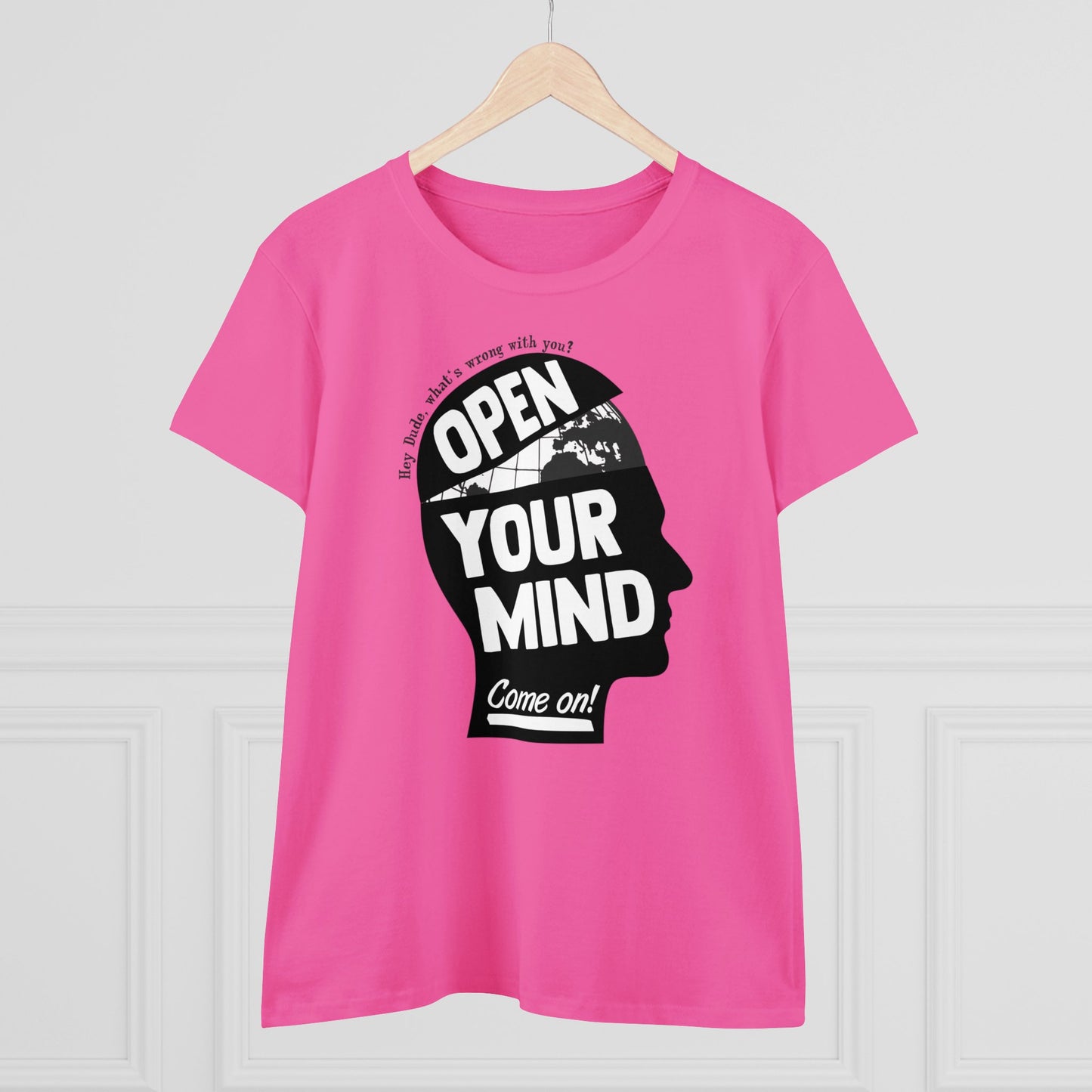 Damen T-Shirt Open your Mind