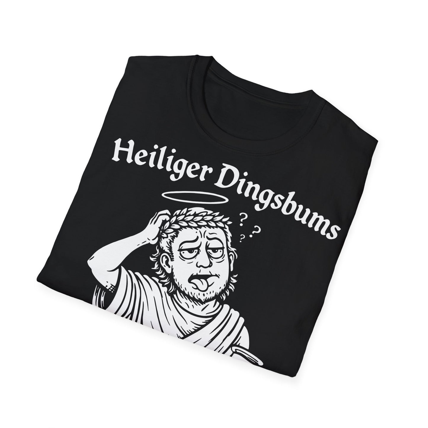 T-Shirt (bis 5XL) Heiliger Dingsbums Schutzpatron der Vergesslichen