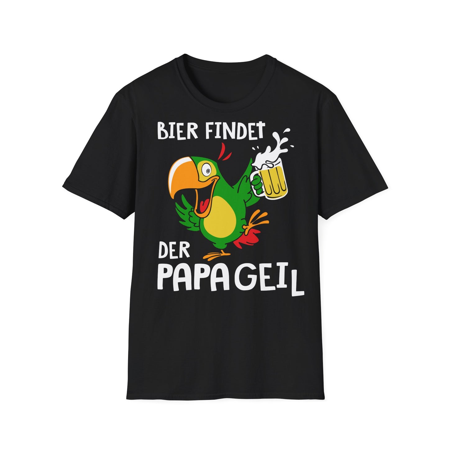 T-Shirt Bier findet der Papa geil