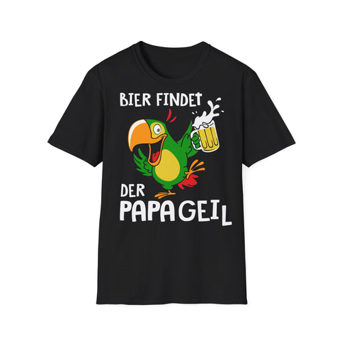 T-Shirt Bier findet der Papa geil