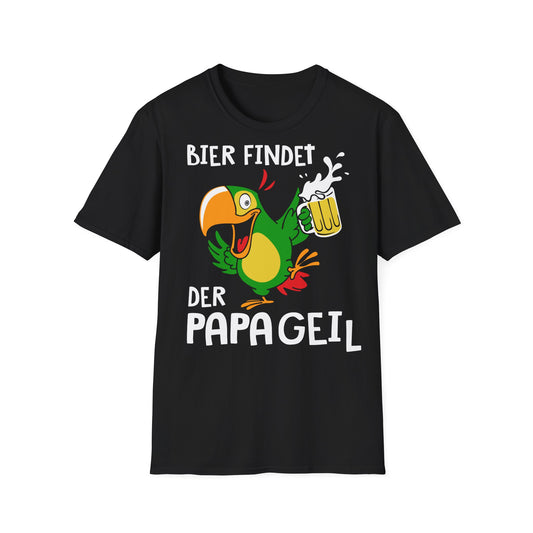 T-Shirt Bier findet der Papa geil
