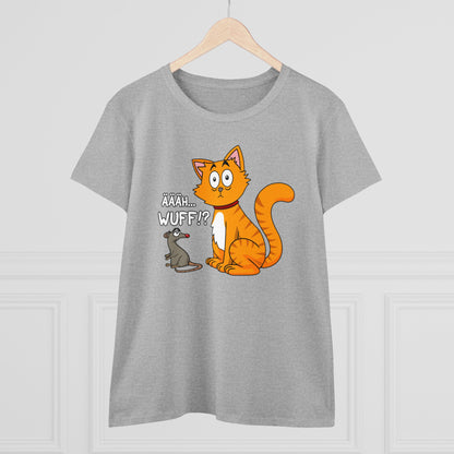 Damen T-Shirt Ääh Wuff