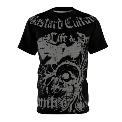 Allover T-Shirt: Bastard Culture - Life & Death united