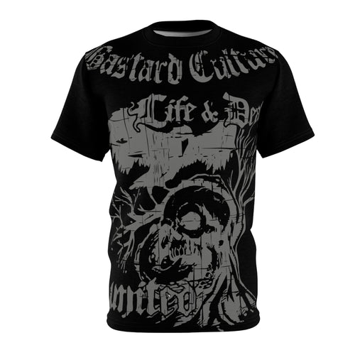 Allover T-Shirt: Bastard Culture - Life & Death united