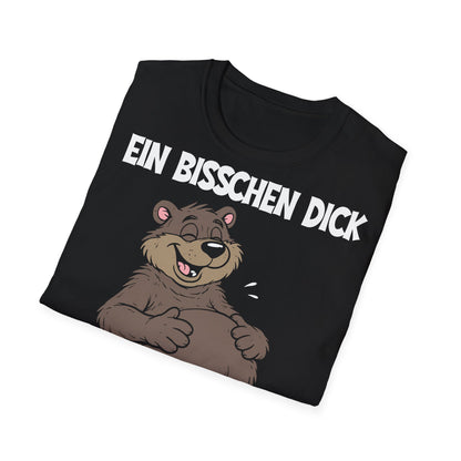 T-Shirt (bis 5XL) Ein bisschen dick, ist nicht so slim