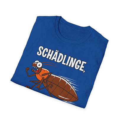 T-Shirt Schädlinge, überall Schädlinge