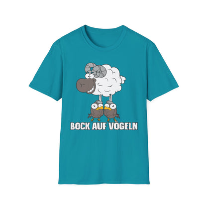 T-Shirt Bock auf Vögeln