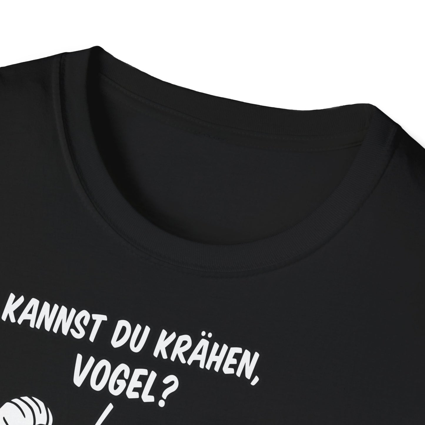 T-Shirt Kannst du krähen, Vogel?