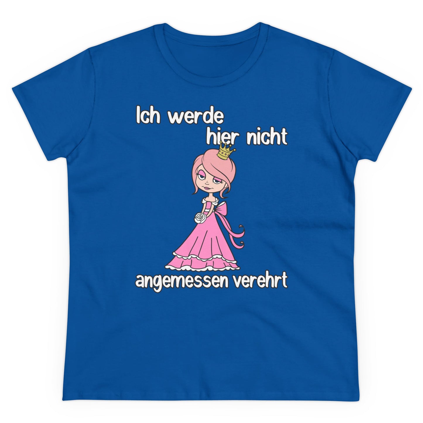 Damen T-Shirt Nicht angemessen verehrt