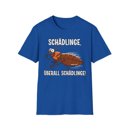 T-Shirt Schädlinge, überall Schädlinge