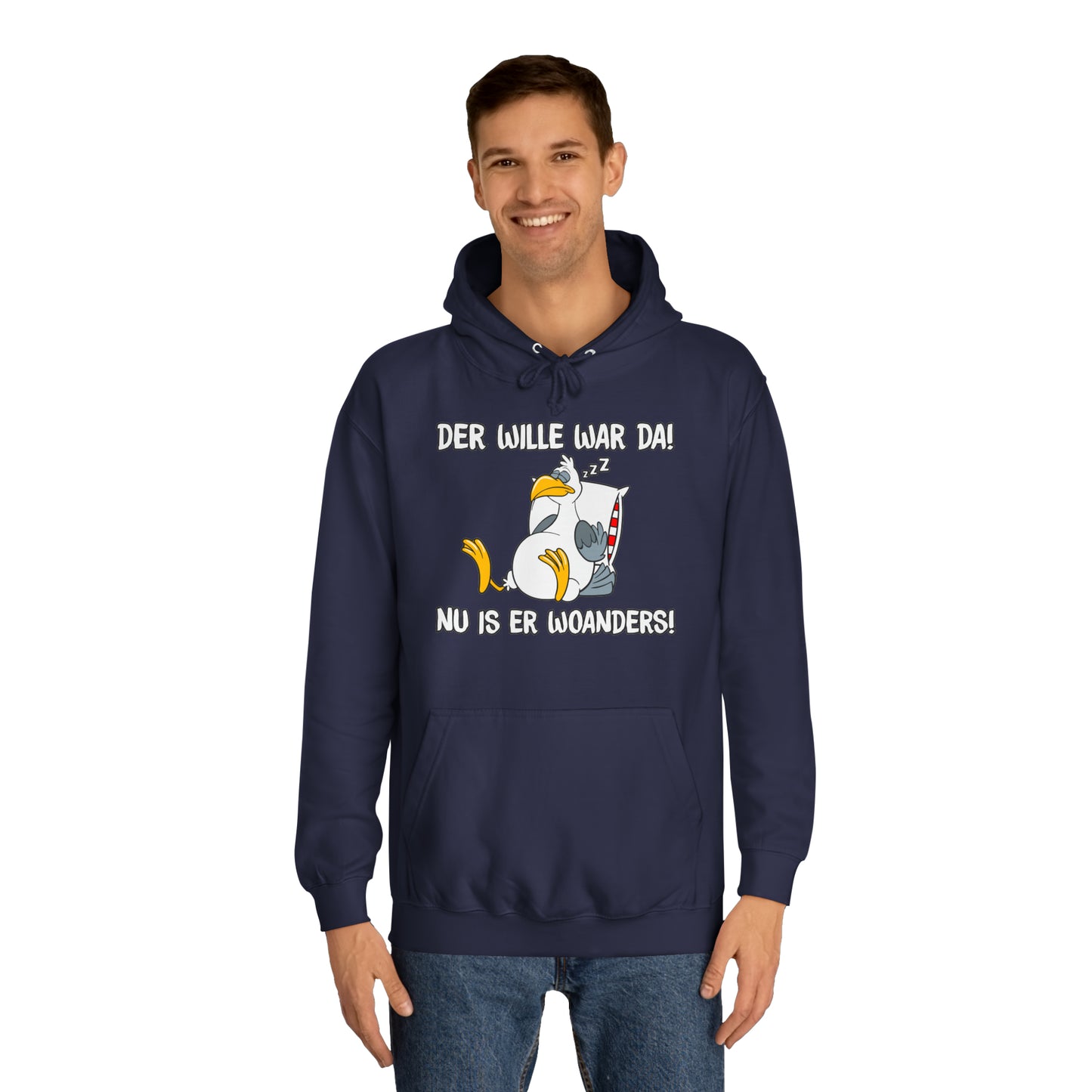 Unisex Hoodie Der Wille war da