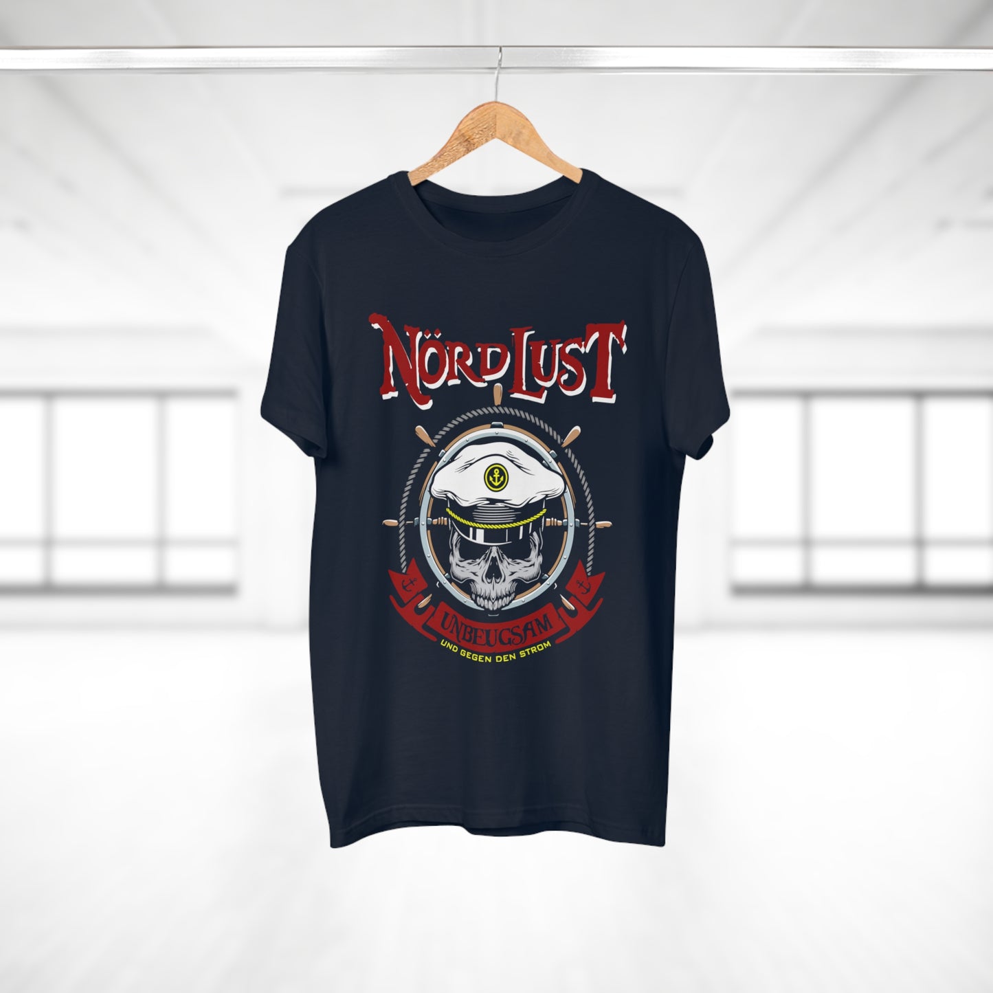 T-Shirt (bis 5XL) NördLust Unbeugsam und gegen den Strom