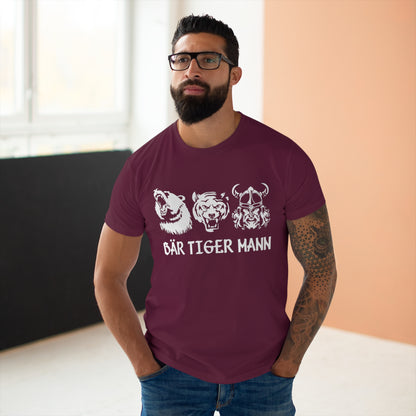 T-shirt Bär Tiger Mann - Bärtiger Mann (bis 5XL)