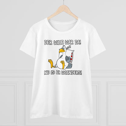 Damen T-Shirt Der Wille war da