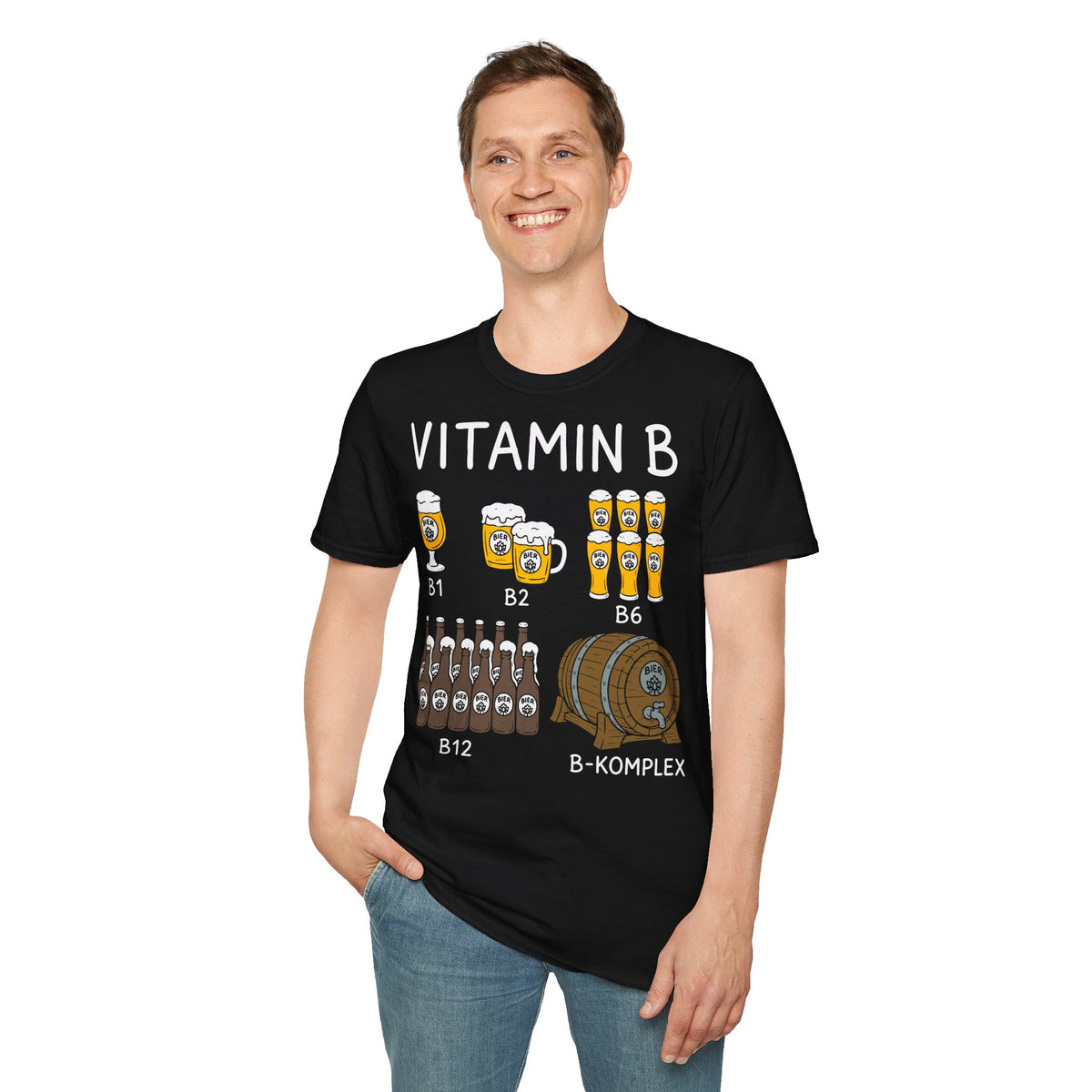 T-Shirt (bis 5XL) Vitamin B