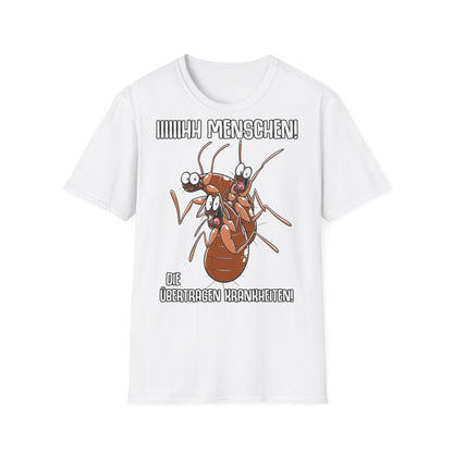 T-Shirt Iiiiiihh Menschen Die übertragen Krankheiten