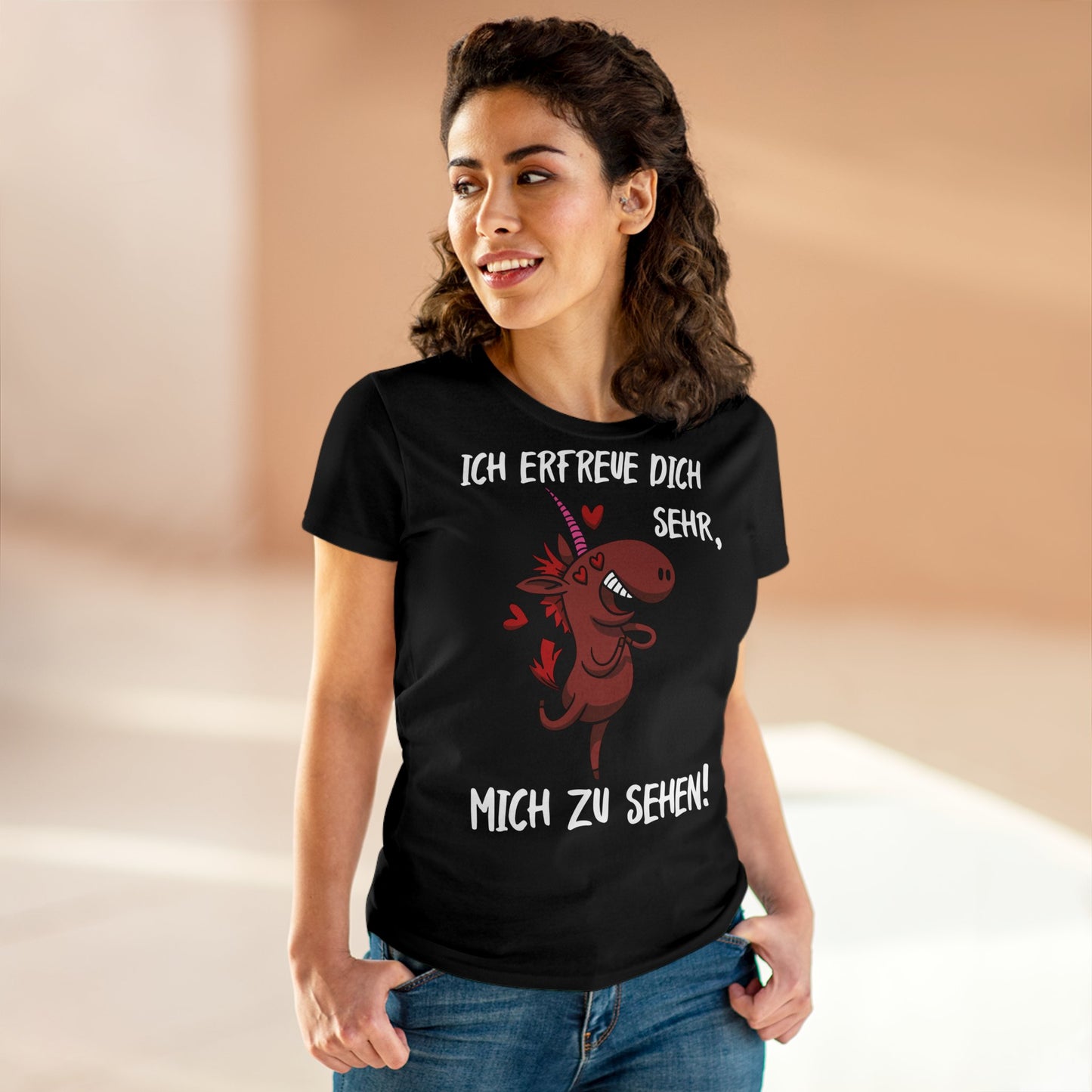 T-Shirt Ich Erfreue dich sehr, mich zu sehen!