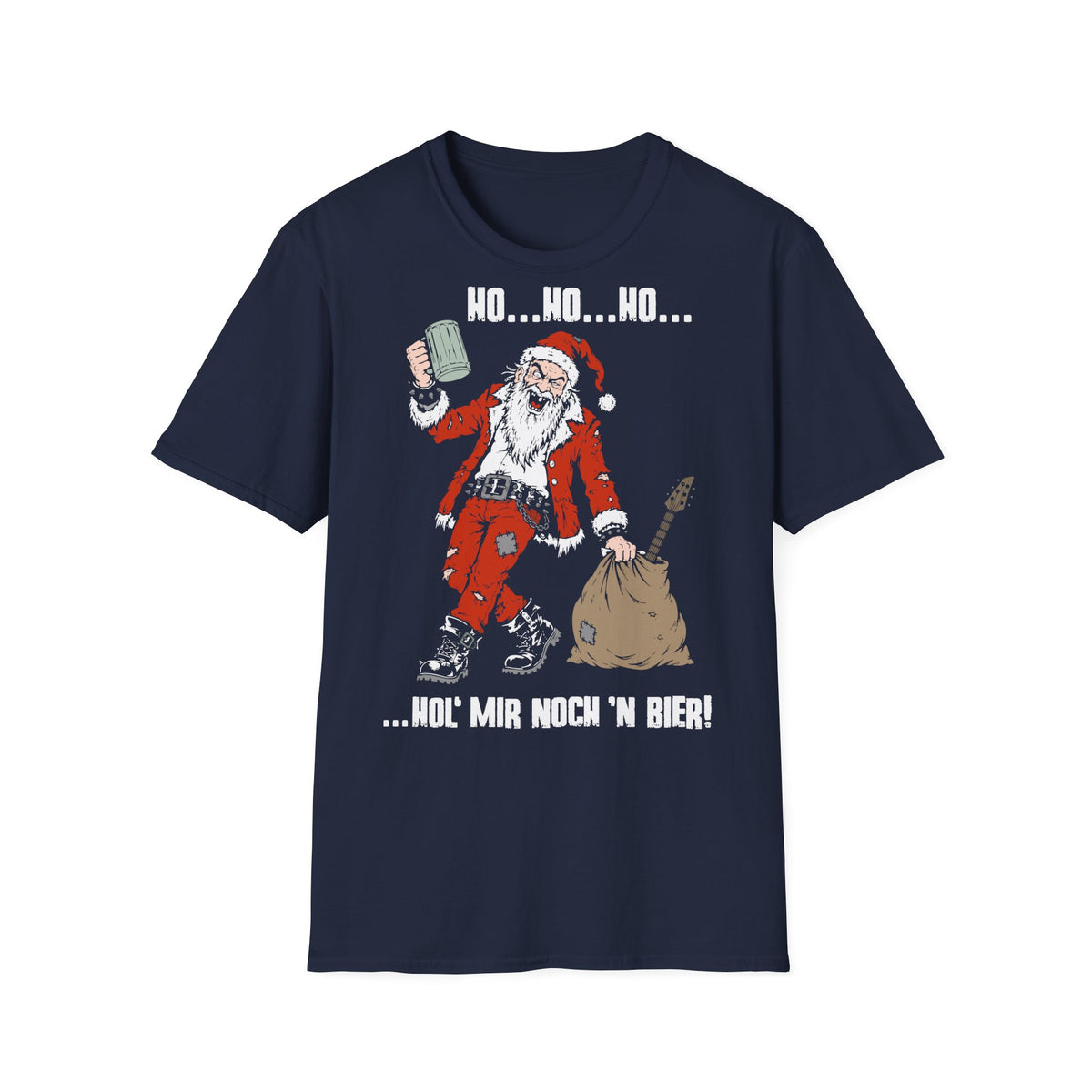 T-Shirt (bis 5XL) Hohoho...Hol mir noch 'n Bier