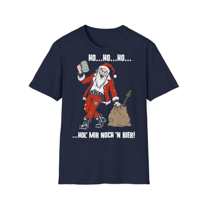 T-Shirt (bis 5XL) Hohoho...Hol mir noch 'n Bier
