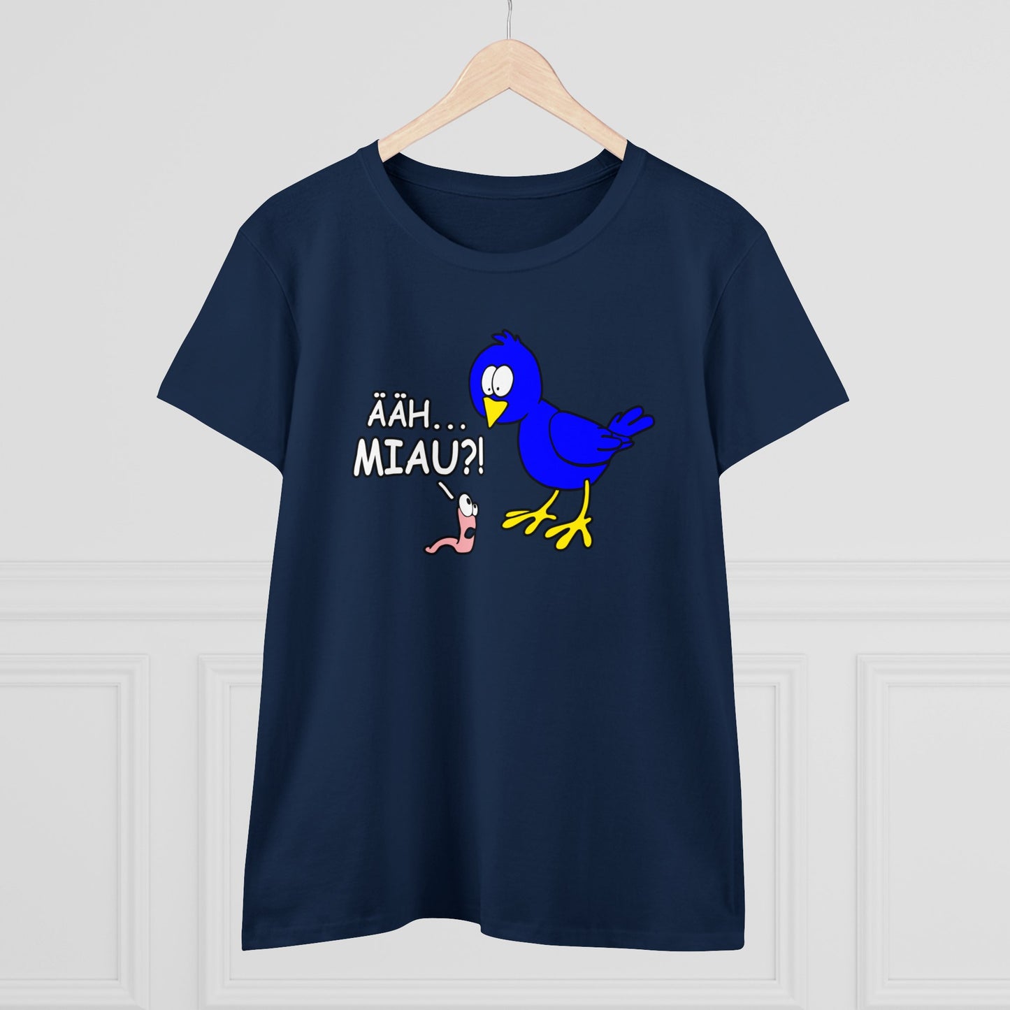 Damen T-Shirt Ääh Miau