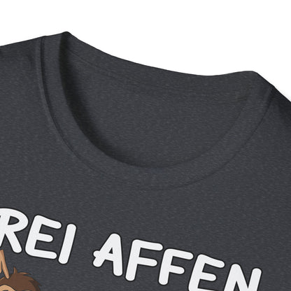 T-Shirt Drei Affen die sich fragend ansehen