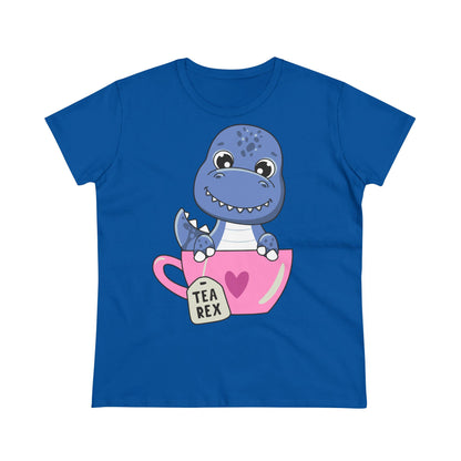 Damen T-Shirt Tea Rex