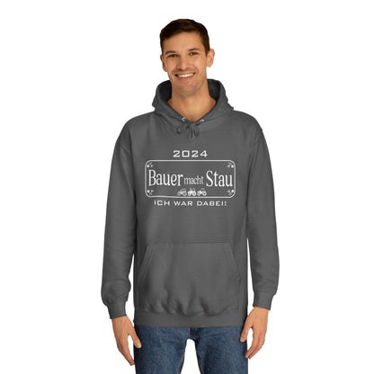Unisex Hoodie Bauer macht Stau
