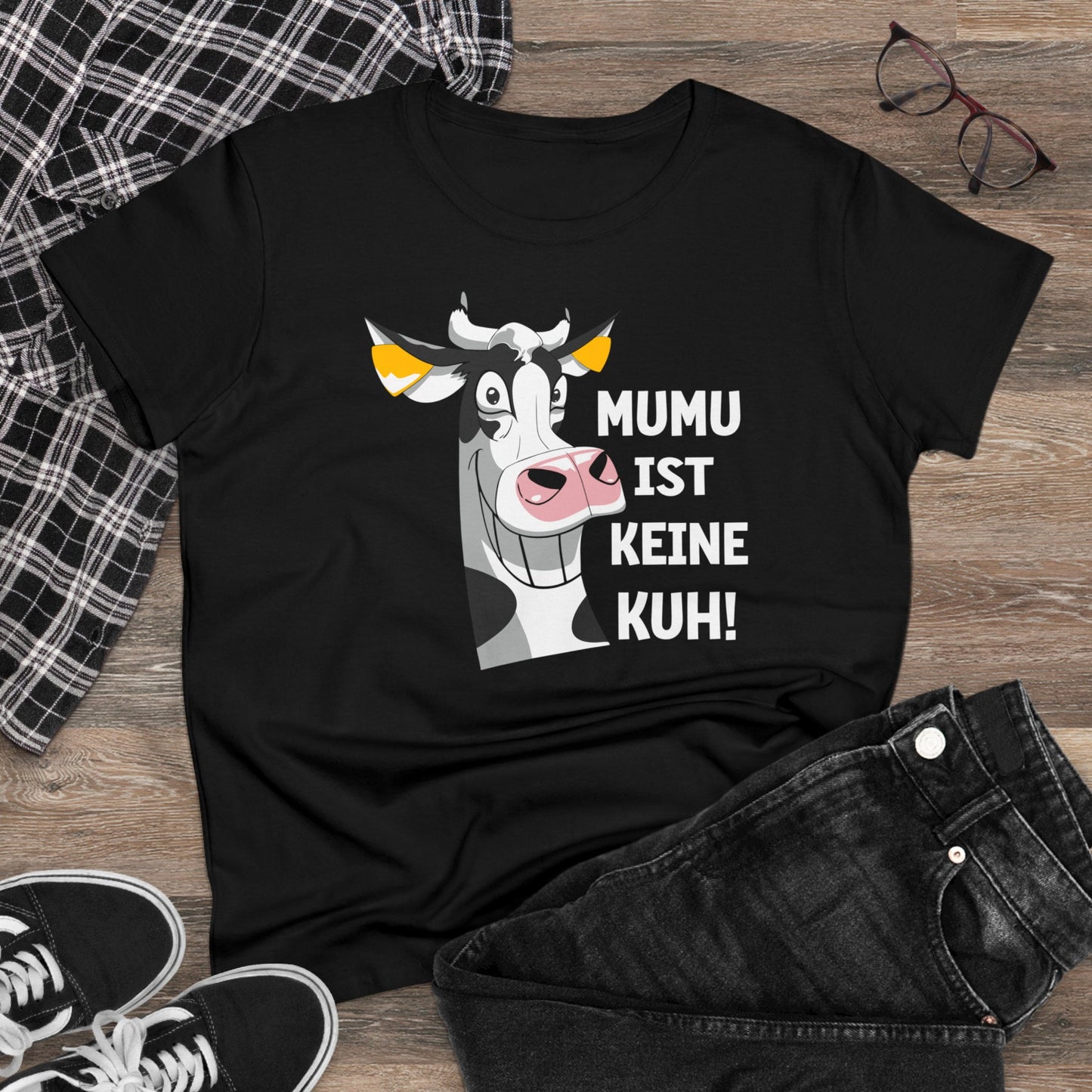 Damen T-Shirt Mumu ist keine Kuh