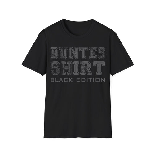 T-Shirt Buntes Shirt Black Edition
