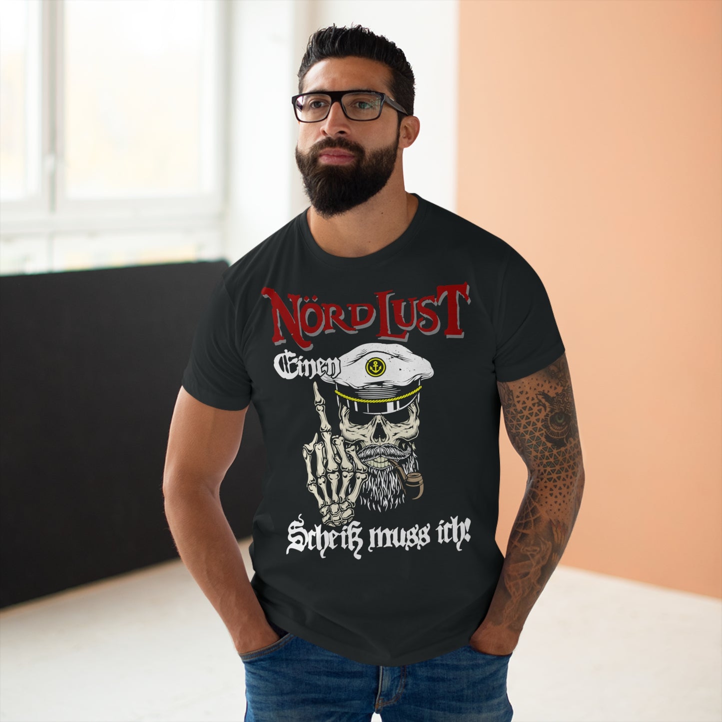 T-Shirt (bis 5XL) NördLust Einen Scheiß muss ich