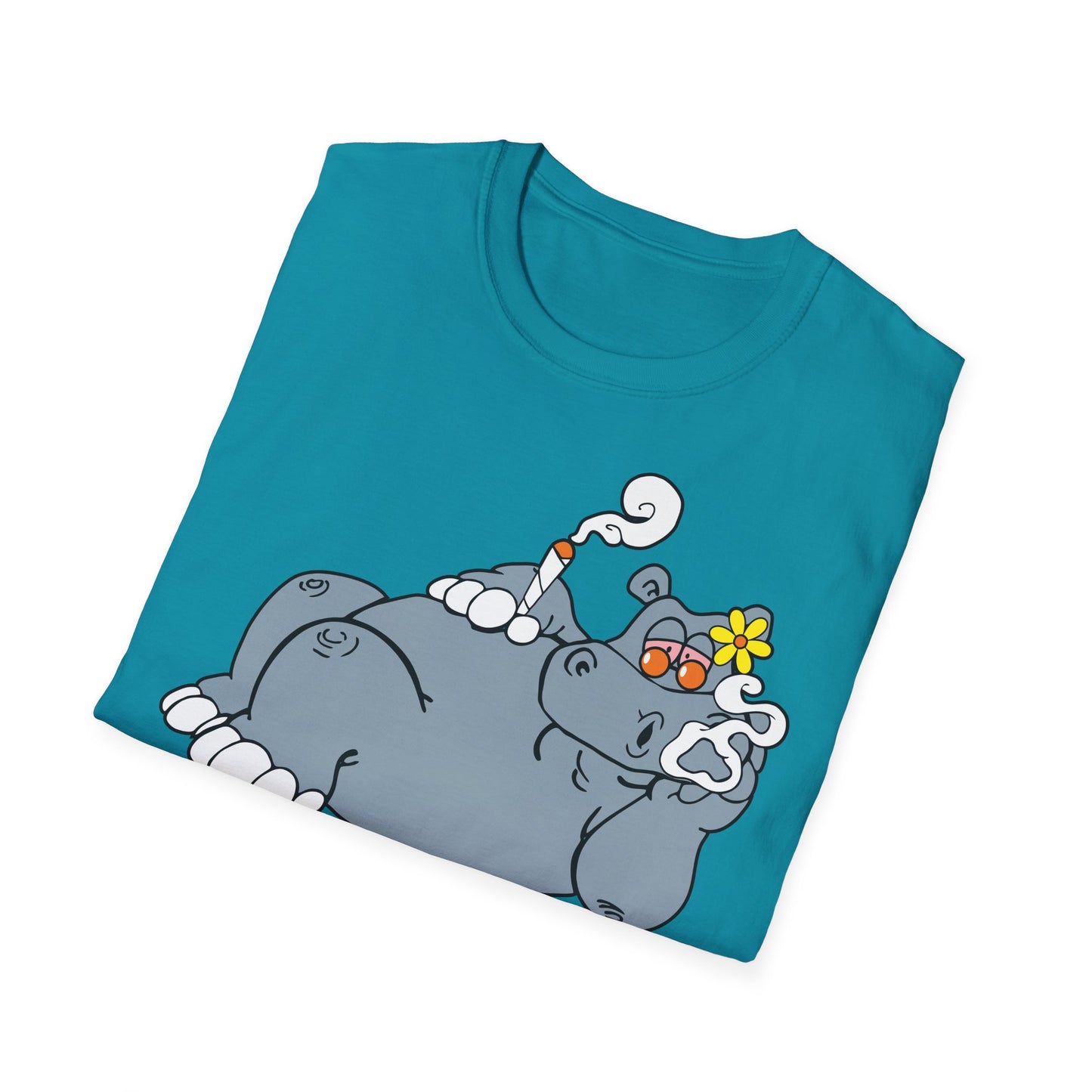 T-Shirt Hippie Hippo