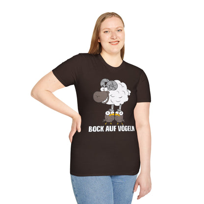T-Shirt Bock auf Vögeln