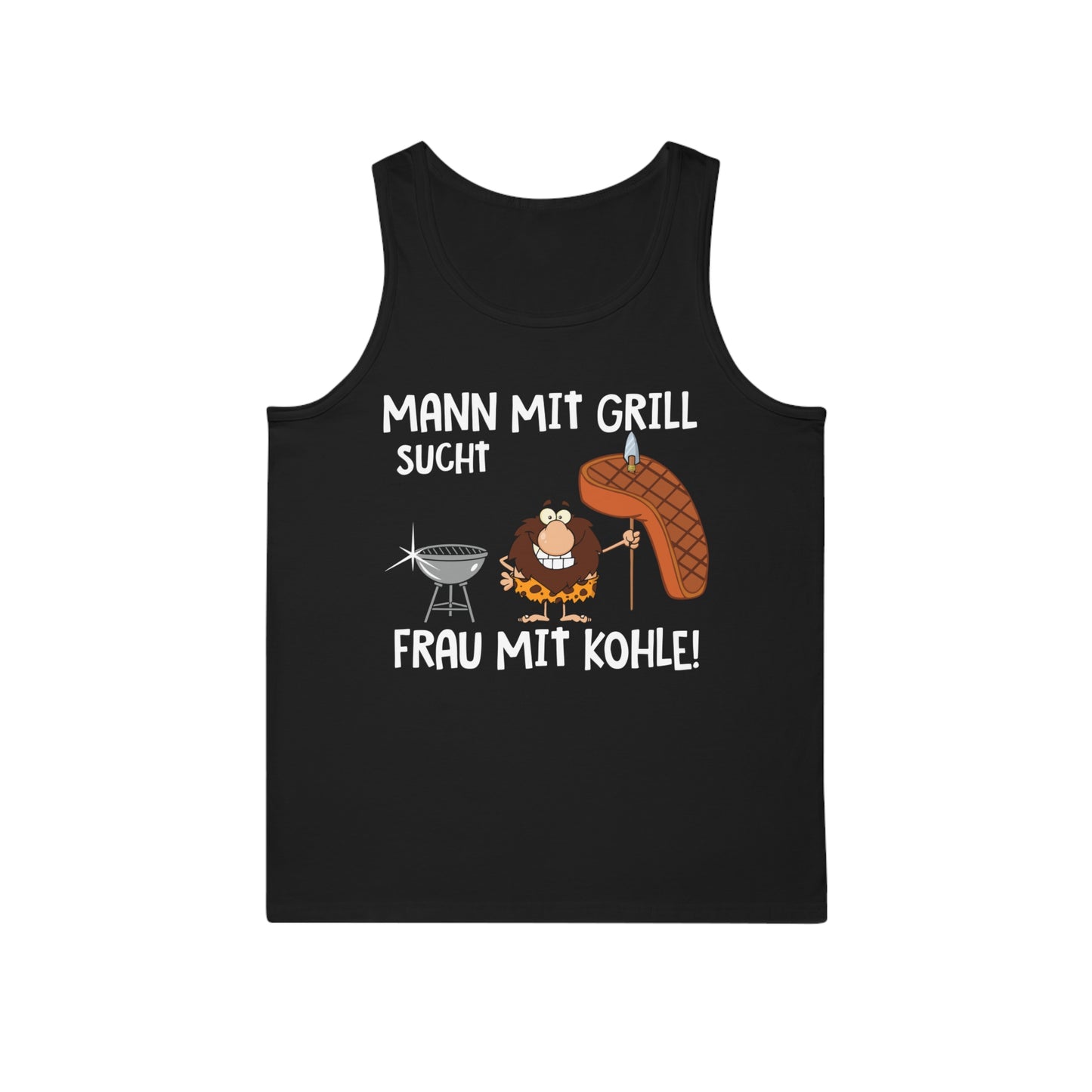 Tank Top Mann mit Grill