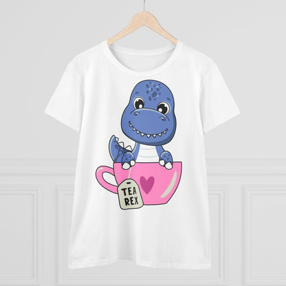 Damen T-Shirt Tea Rex