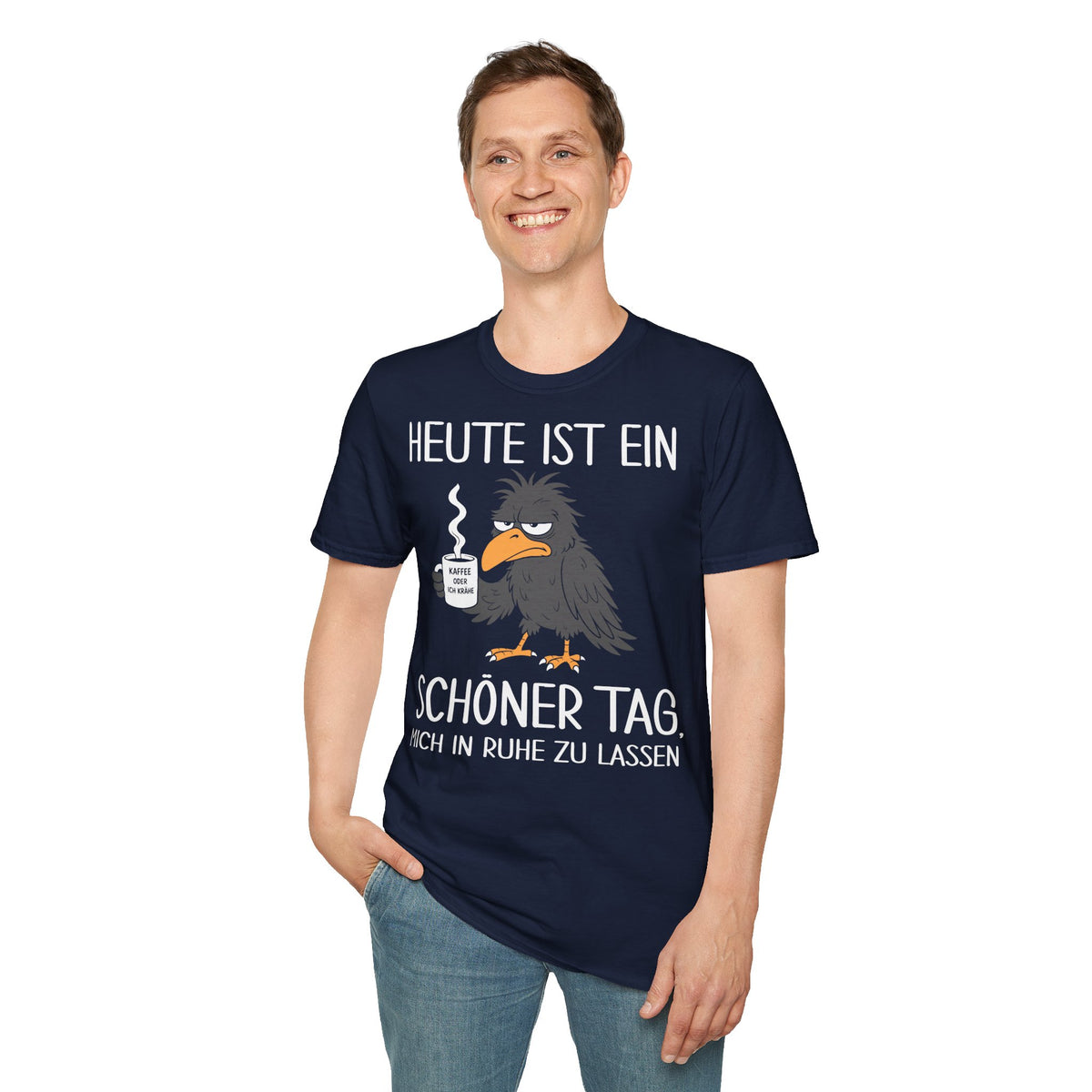 T-Shirt (bis 5XL) Heute ist ein schöner Tag, mich in Ruhe zu lassen
