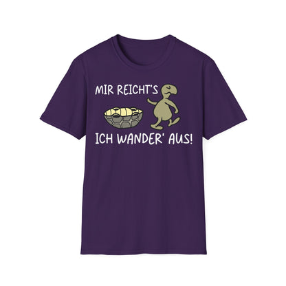 T-Shirt Mir Reicht's ich Wander aus