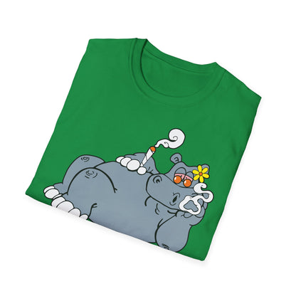 T-Shirt Hippie Hippo