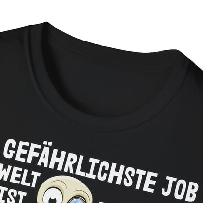 T-Shirt Der gefährlichste Job ist Rentner