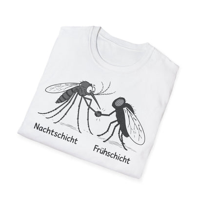 T-Shirt (bis 5XL) Nachtschicht Tagschicht