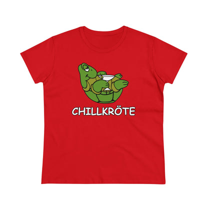 Damen T-Shirt Chillkröte