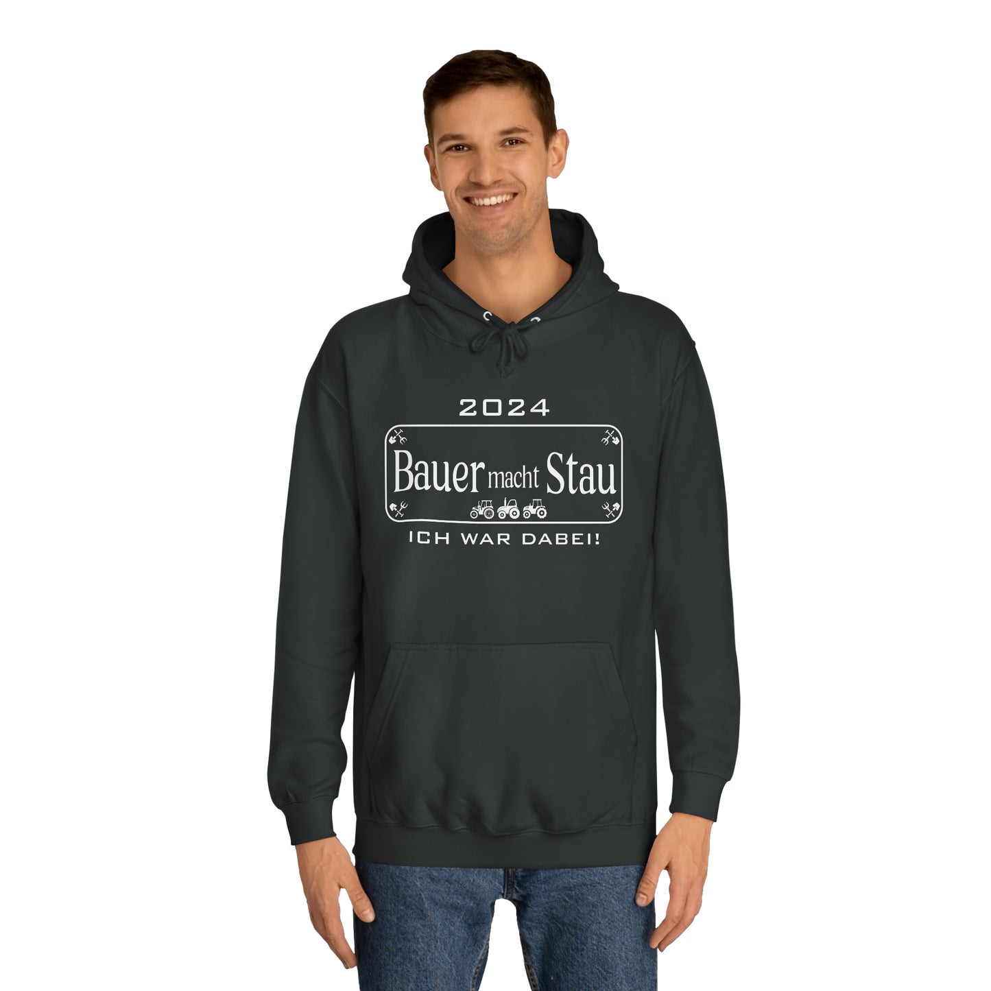 Unisex Hoodie Bauer macht Stau