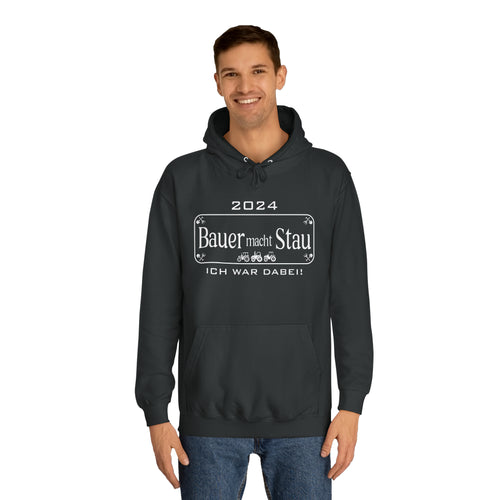 Unisex Hoodie Bauer macht Stau